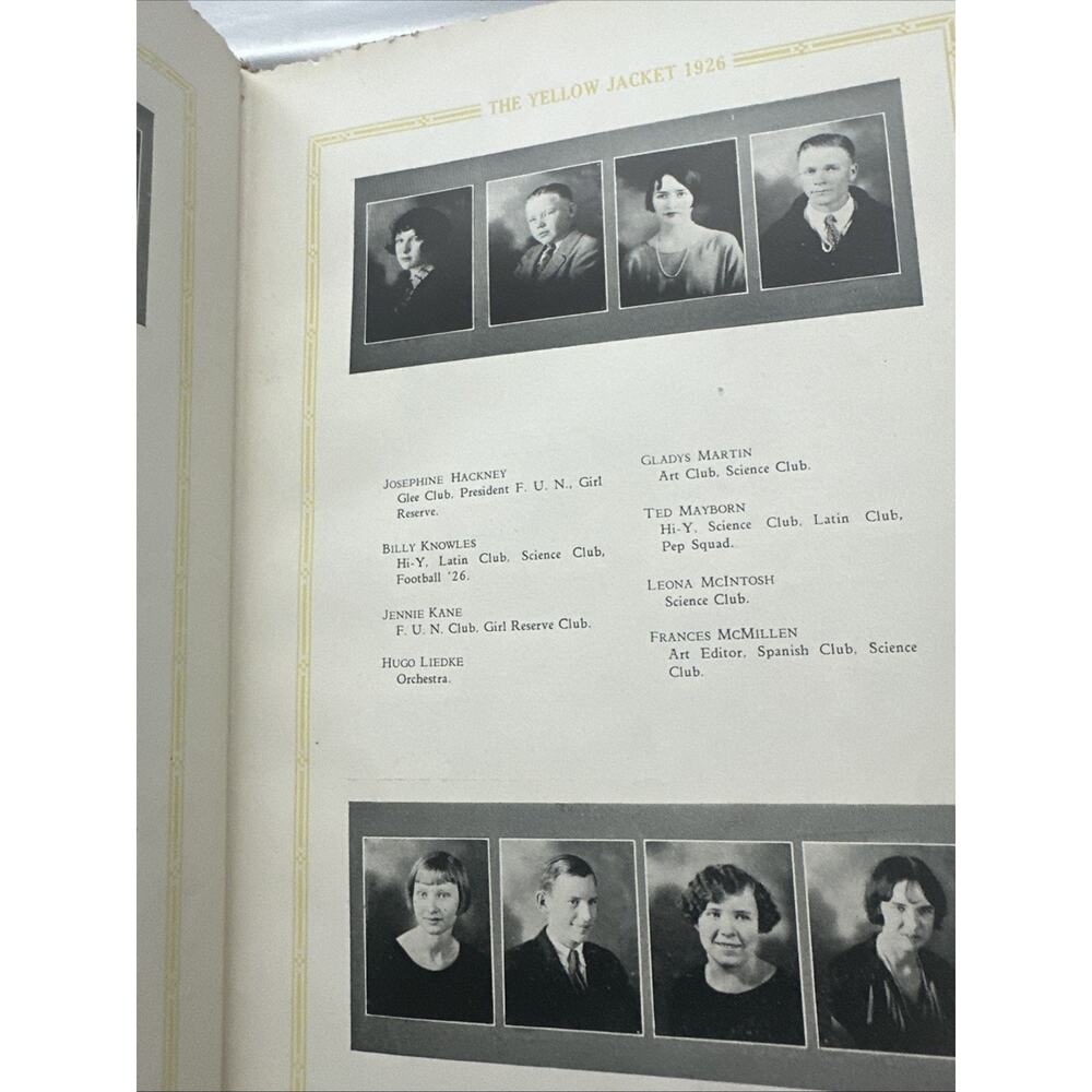 The Yellow Jacket 1926 Yearbook Arlington Heights High School Fort Worth Texas View 4